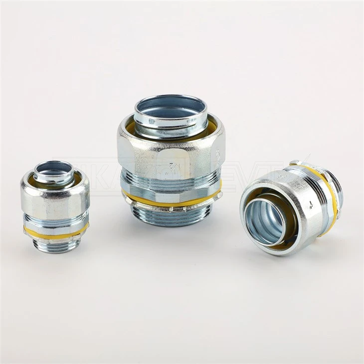 Straight Liquid Tight Connector Iron