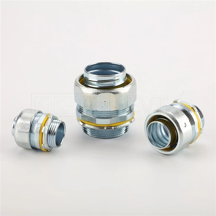 Straight Liquid Tight Connector Iron